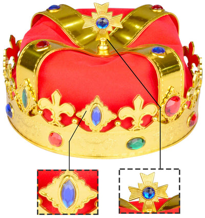 Birthday King Crown and Sash for Boy, Birthday Boy Prince Crown Sash and Pin for Boy, Its