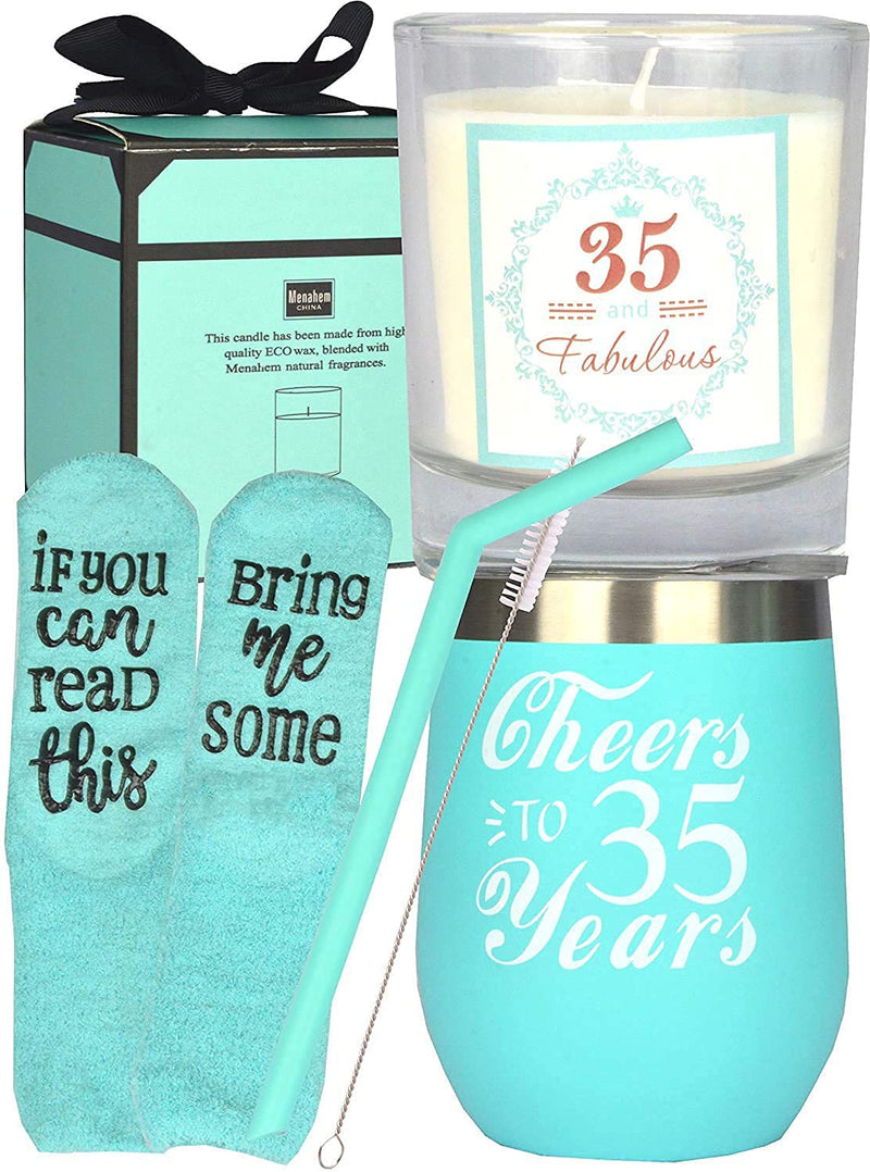 35th Birthday Gifts for Women, 35th Birthday, 35th Birthday Tumbler, 35th Birthday