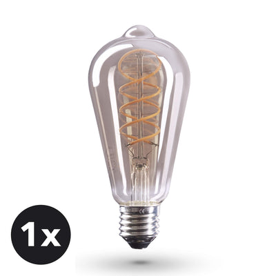 Edison Light Bulb E26 Base Dimmable Incandescent Bulbs, 110v-130v, 50 Watt