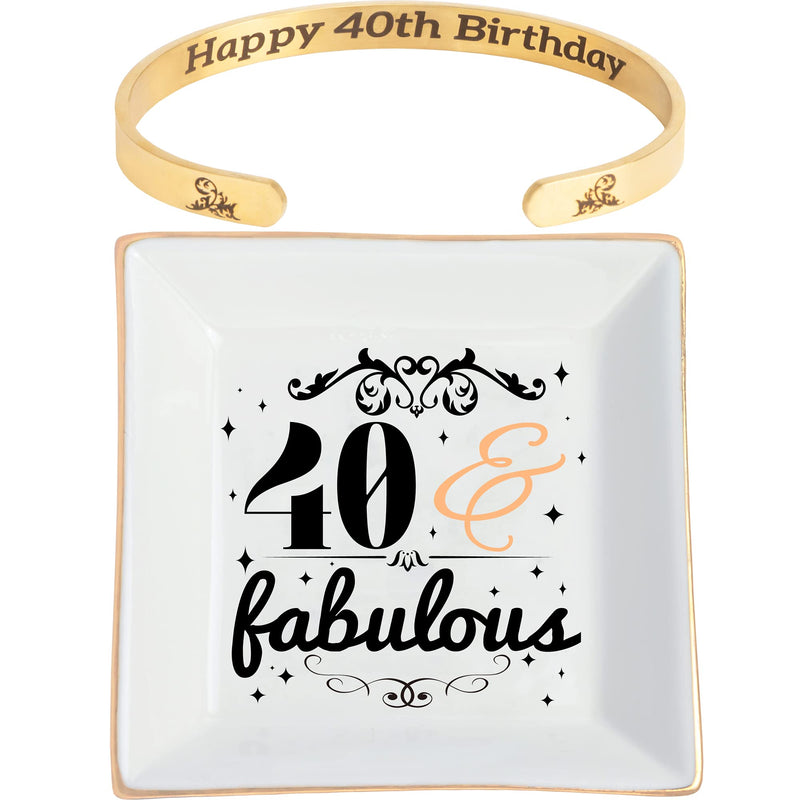 40th Birthday Gifts Women,Gifts for 40th Birthday,Happy 40th Birthday Decorations