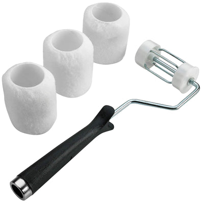 Paint Roller - 5 Wire Cage And 2 Roller Covers 9 Inches - For Professional Paint