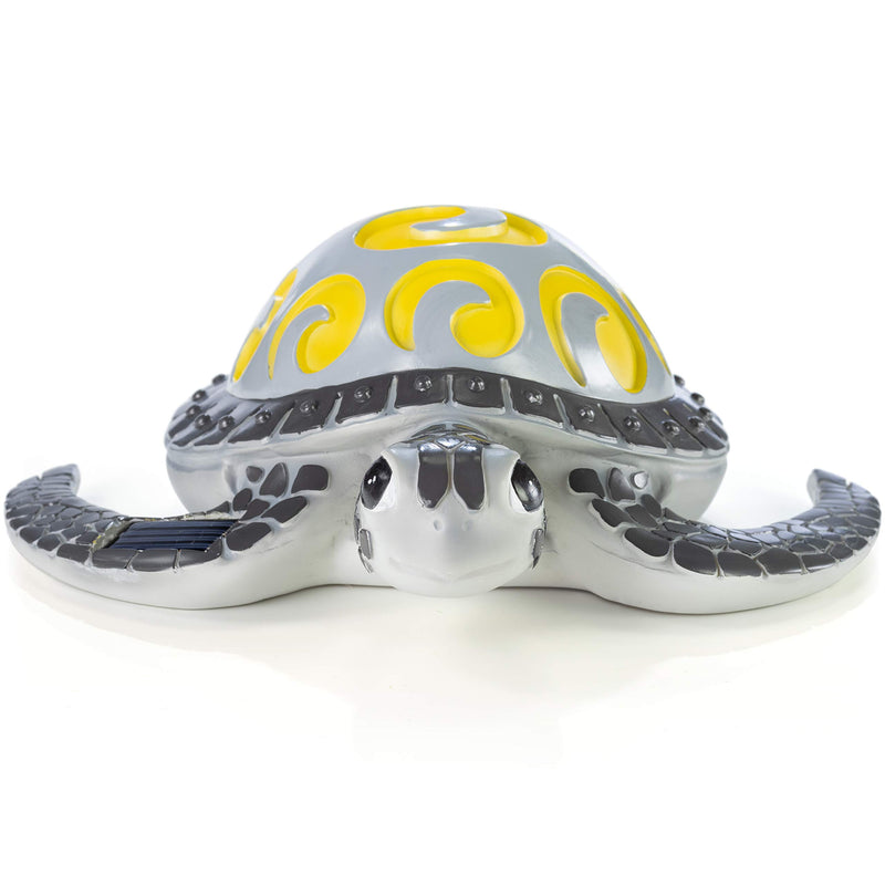 Vp Home Tribal Sea Turtle Solar Powered Led Outdoor Decor Garden Light