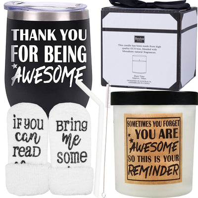 Thank You Gift,Thank You Gift for Women,Thank You for Being Awesome Tumbler,Awesome Mugs