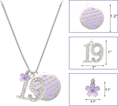 19th Birthday, 19th Birthday Gift, 19th Birthday Girl Gifts, 19th Birthday Necklace, Gifts