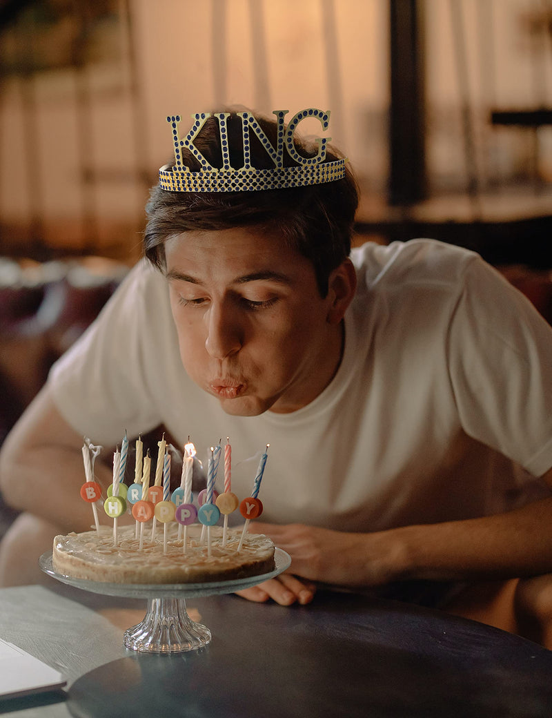 Birthday Crown for Boys,Birthday King Crown,King Crowns for Boys,Happy Birthday Crown