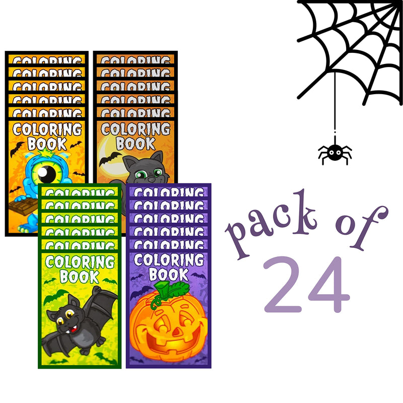 Neliblu Halloween Coloring Books for Kids 24 - Halloween Treats for Treat or Treaters