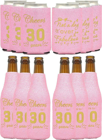 30th Birthday Gifts for Women, 30th Birthday Gifts, 30th Birthday Can Cooler, 30th