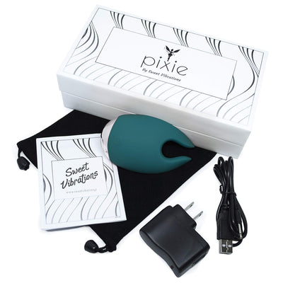 Sweet Vibes Pixie Mini Vibrator With 10 Powerful Settings, Small Vibrator,