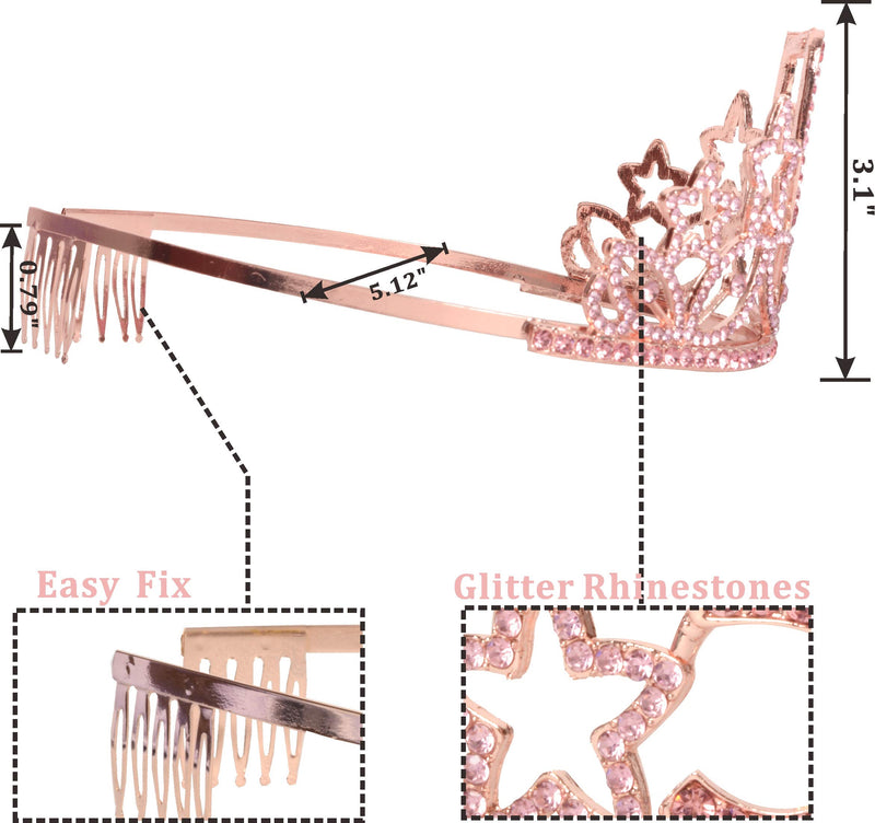 31st Birthday Gifts for Women, 31st Birthday Tiara and Sash pink, HAPPY 31st Birthday