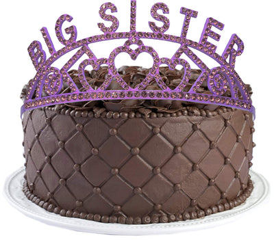 I am going to be Big Sister, Big Sister Crown, Sash and Pin, Daughter Get Promoted To Big