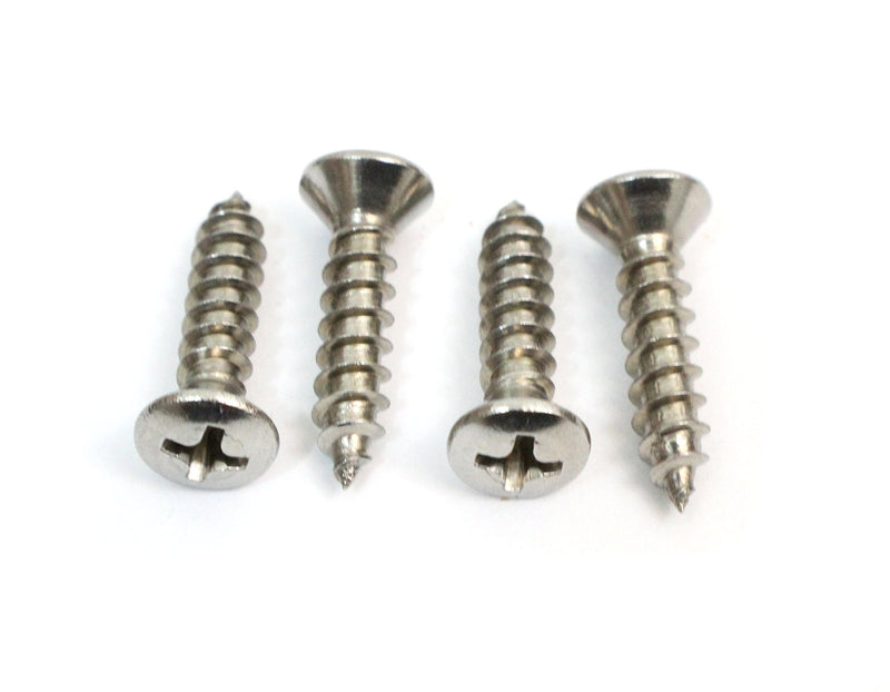 8 x 3/4" Stainless Steel (100pc) Oval Head Wood Screws 18-8 (304) Stainless Choose Size