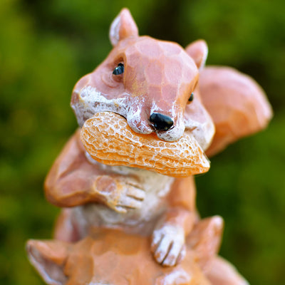 VP Home Woodland Friends Bear Fox Squirrel Solar Powered LED Outdoor Decor Garden