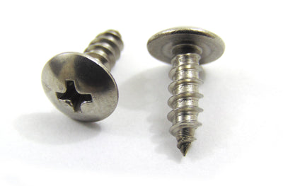 8 x 3/4" Stainless Truss Head Phillips Wood Screw (100pc) 18-8 (304) Stainless Steel