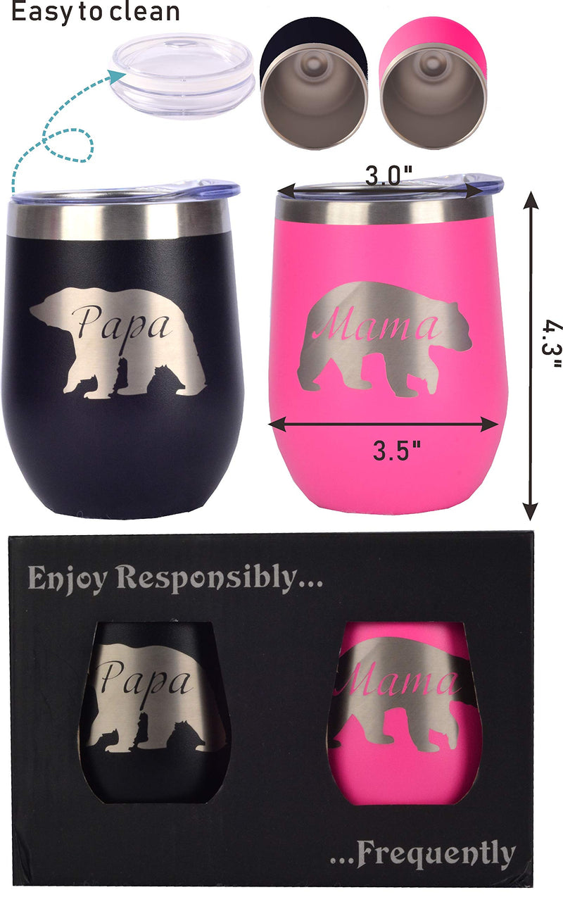 Mama Bear Gift Ideas,Mama Bear Tumbler,Papa Bear Tumbler,Mama Bear,Papa Bear, Papa Bear