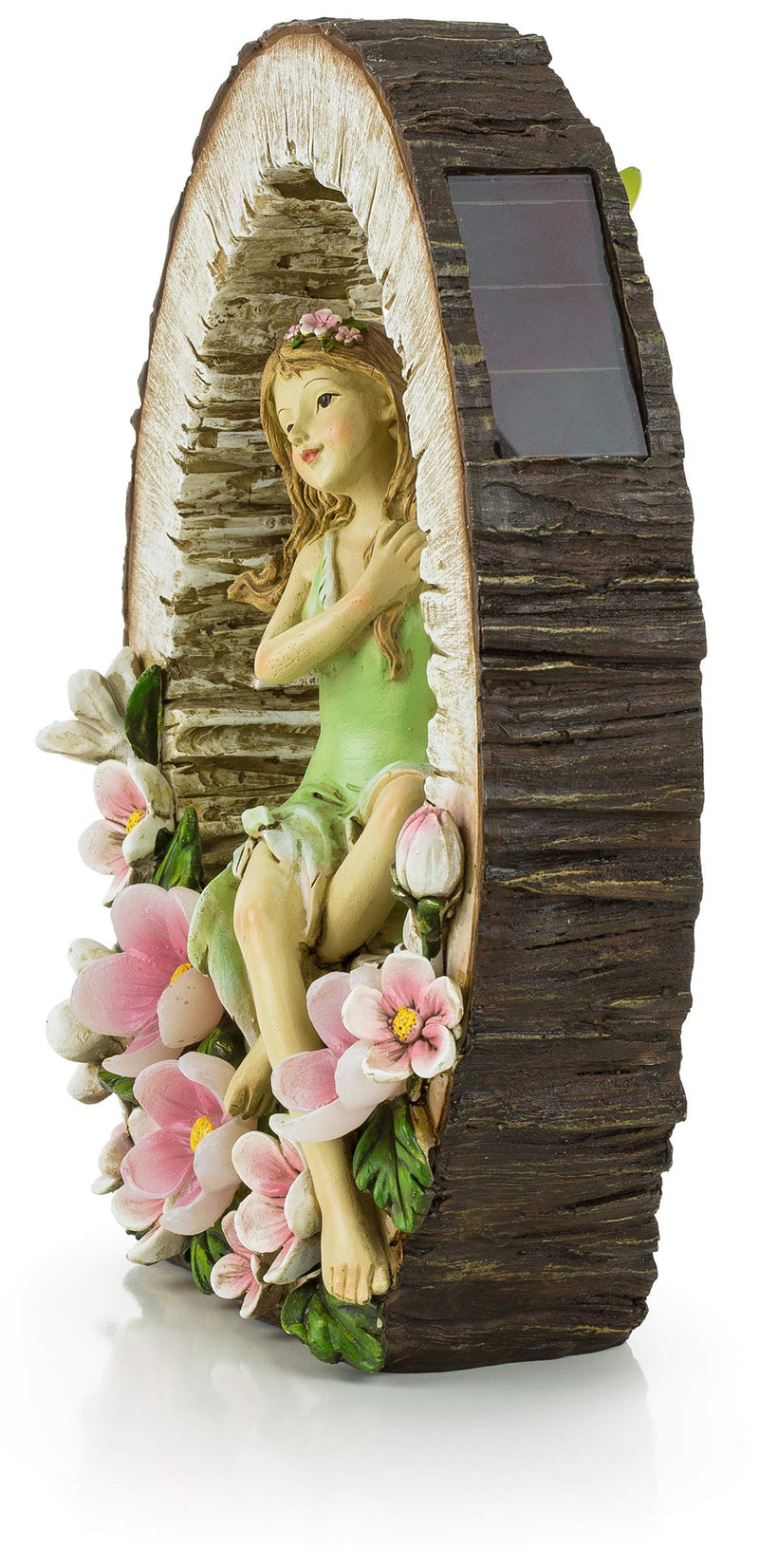 VP Home Enchanted Floral Fairy Solar Powered LED Outdoor Decor Garden