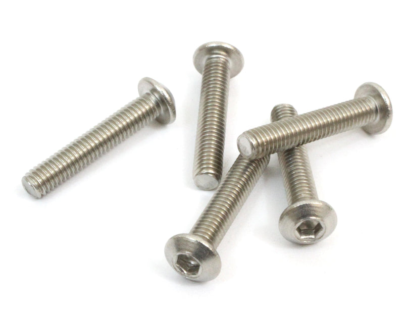 M3 X 16mm Stainless Steel 100pc Button Socket Head Cap Screw Choose Sizetype