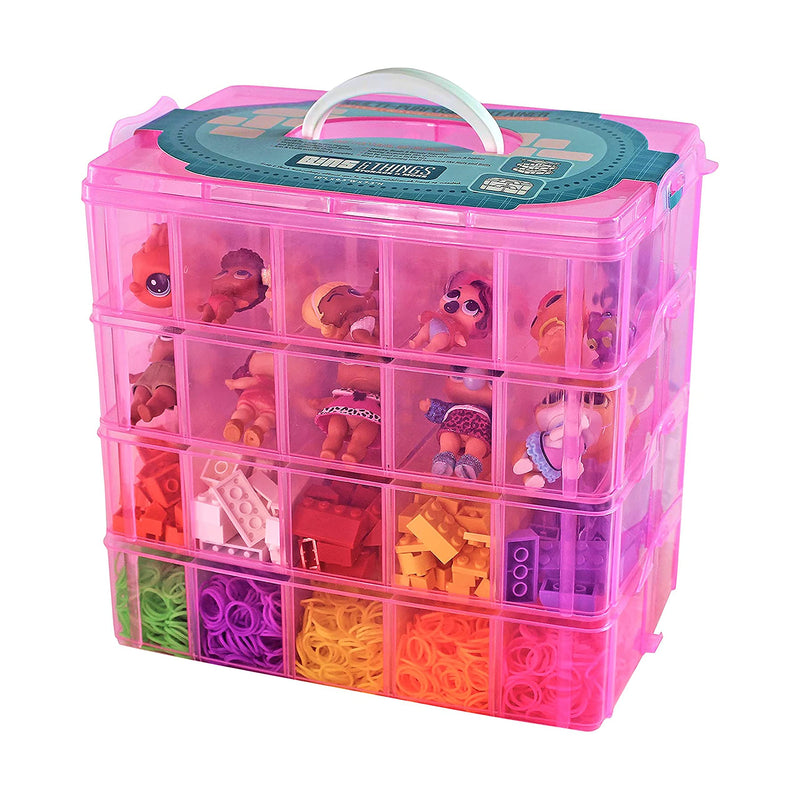 Bins & Things Toy Organizer With 40 Adjustable Compartments Compatible With Lol Surprise