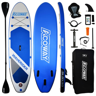 Inflatable Stand Up Paddle Board With Accessories, Sup, 10'6 32"6" Non-Slip