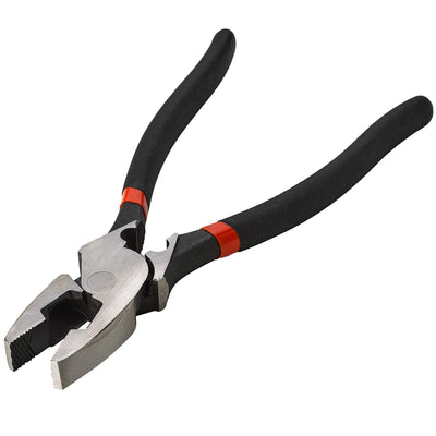 Katzco Linesman Pliers - 1 Pack - 10.5 Inches - for Electricians, Construction Workers