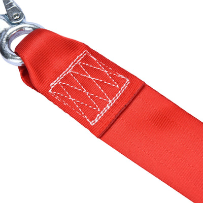 Trailer Winch Strap - Heavy Duty Winch Strap With Durable Hook - Tow Strap Ropes