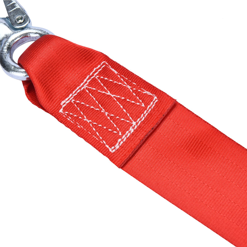 Trailer Winch Strap - Heavy Duty Winch Strap With Durable Hook - Tow Strap Ropes