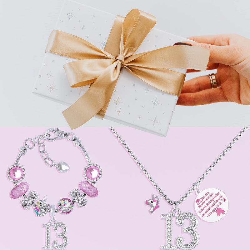 13th Birthday,13th Birthday Gifts for Girls,13 Years Old Birthday Bracelet,13th Birthday