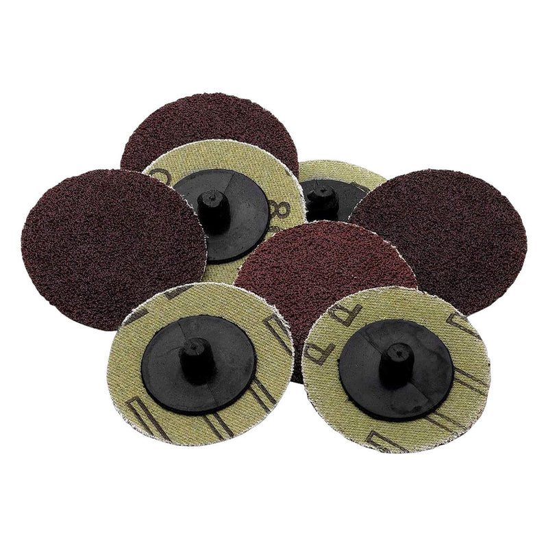 Katzco Sanding Discs - 50 Pack - Grit Roll Lock Sanding and Grinding Discs - for Sanding