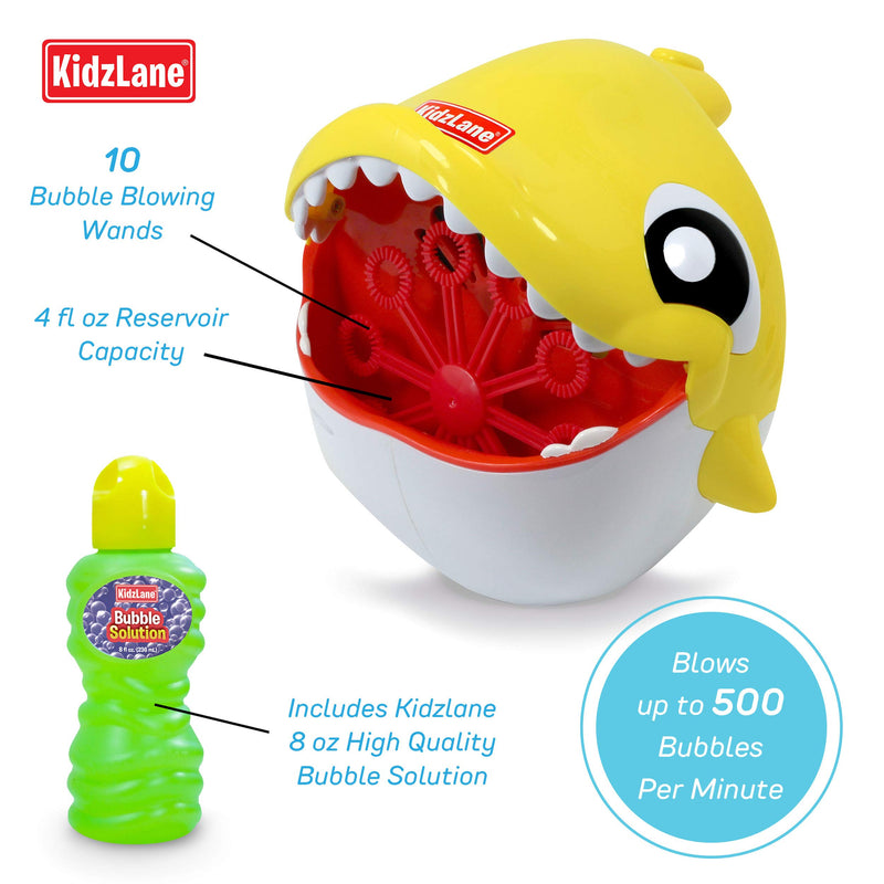 Kidzlane Bubble Machine  Shark Bubble Machine for Kids & Toddlers Outdoor  Automatic