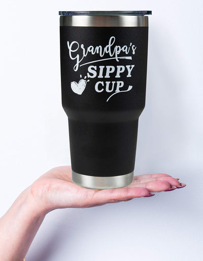 Grandma and Grandpa Mugs, Grandma Sippy Cup, Grandpa Cups, Grandpa Sippy Cup Tumbler