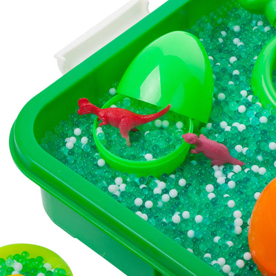 Dinosaur Water Beads Play Set - Sensory Toys for Kids with 16 oz of Water Beads, Water