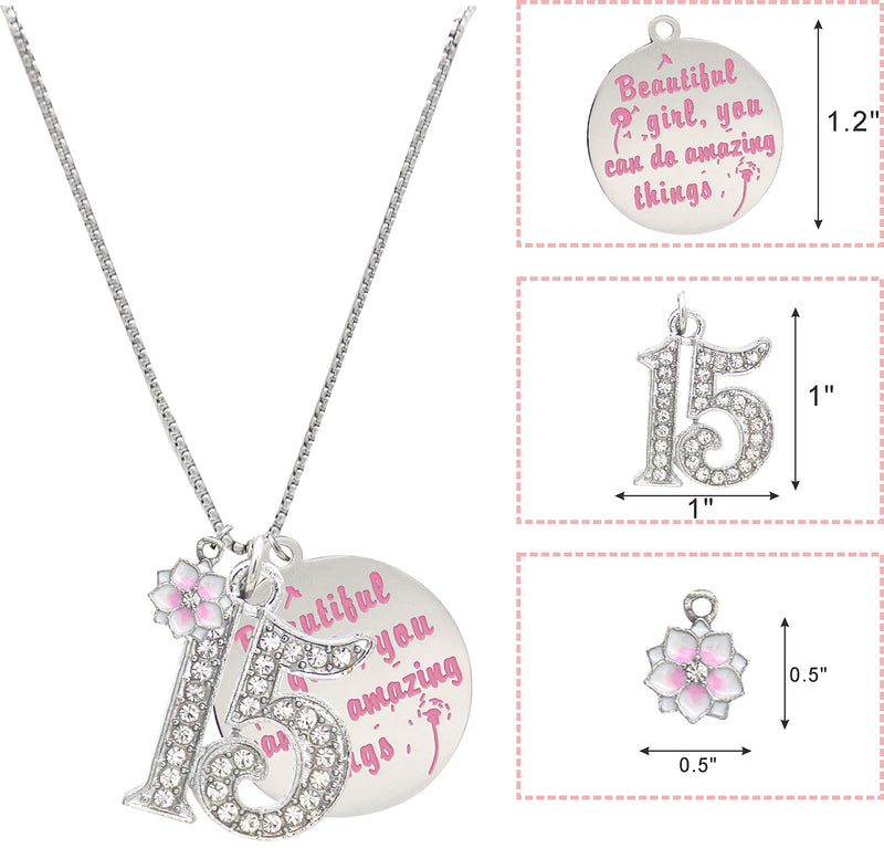 15th Birthday Gifts for Girls, Jewelry for Girls 15 Years Old, Girls 15th Birthday