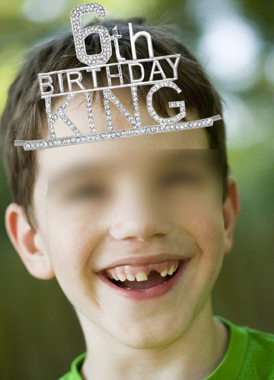 6th Birthday King Crown,6th Birthday Gifts for Boy,6th Birthday King Sash,6th Birthday