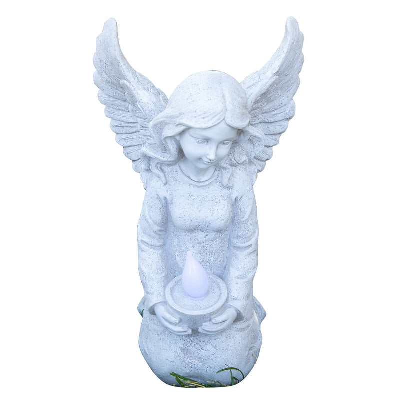 VP Home Heavenly Angel Solar Powered LED Outdoor Decor Garden