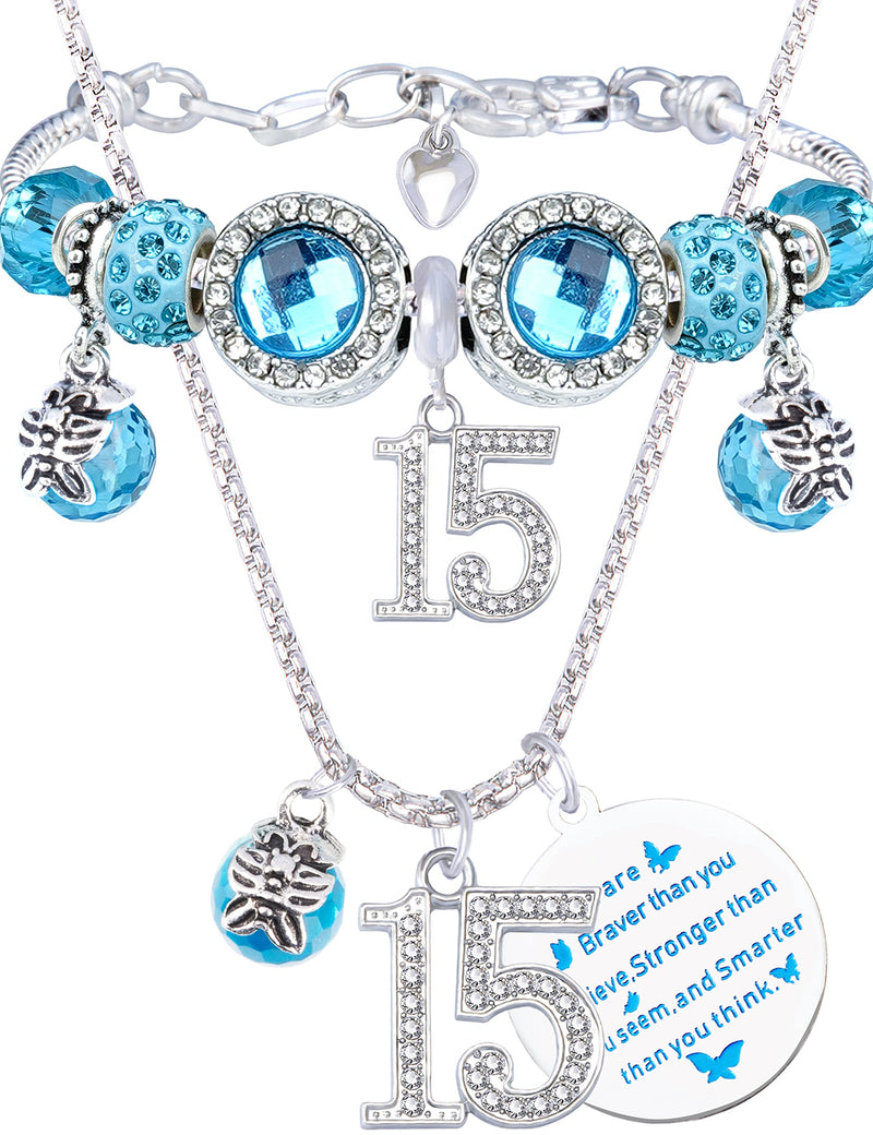 15th Birthday,15 Birthday Gifts for Girls,15th Birthday Jewelry Teen Girls,15th Birthday