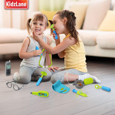 Kidzlane Doctor Kit for Kids | Kids Doctor Playset with Electronic Stethoscope | Toy