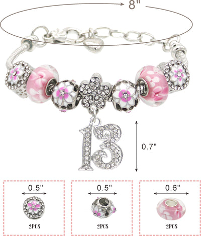 13th Birthday Gifts for Girls, Jewelry for Girls 13 Years Old, Girls 13th Birthday