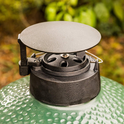 Barkmaster's Big Green Egg Compatible Rain Cap & Adapter - Fits to Medium, Large, XL & 2XL