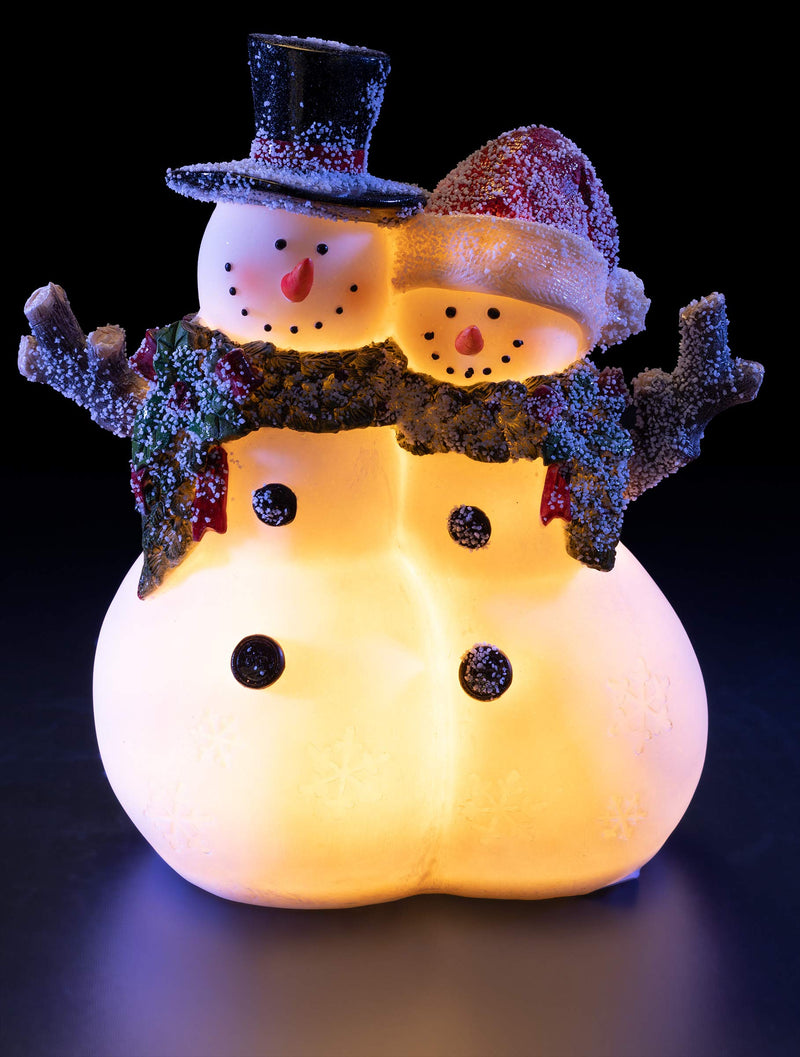 Vp Home Gift-Giving Snowman Couple Led Christmas Light