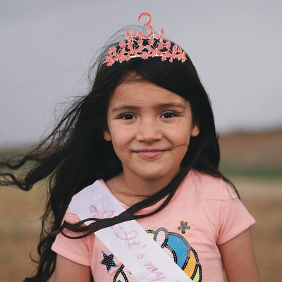 3rd Birthday Decorations for Girls, 3rd Birthday Gifts for Girls, 3rd Birthday Tiara