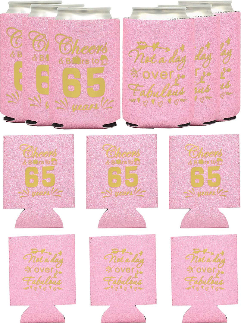 65th Birthday Gifts for Women, 65th Birthday Gifts, 65th Birthday Can Coolers, 65th