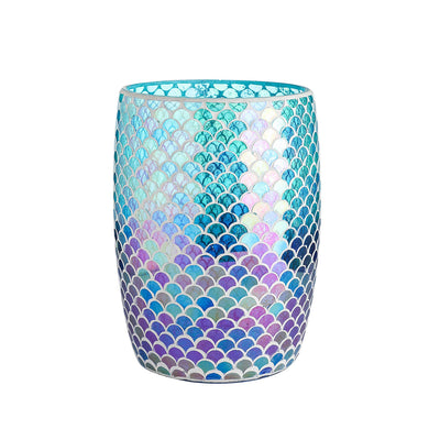 Bathroom Wastebasket | Mosaic Glass Decoration | Bathroom DCor | Bathroom Accessory