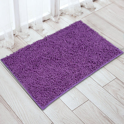 Vdomus Microfiber Bath Rug (Purple 32" X 20"