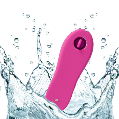 Kissed Smooth Silicone Massager 10 Vibrating Modes Whisper Quiet Usb