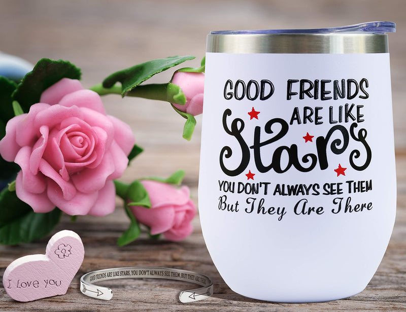 Birthday Gifts for Friends,Birthday Gifts for Friends Female,Good Friends are Like Stars