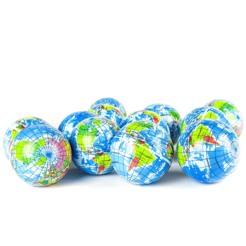 Globe Squeeze Stress Balls Earth Ball Stress Relief Toys Therapeutic Educational Balls