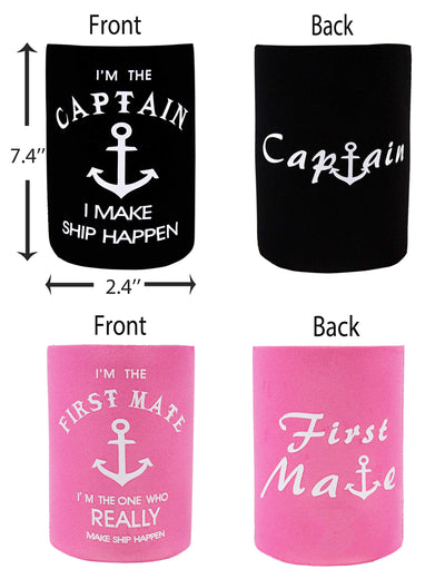 Captains Hat, Captain First Mate, Captain and First Mate Hats, Boat Gifts, Boat Captain