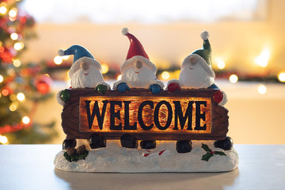 VP Home Welcome Gnomes Trio LED