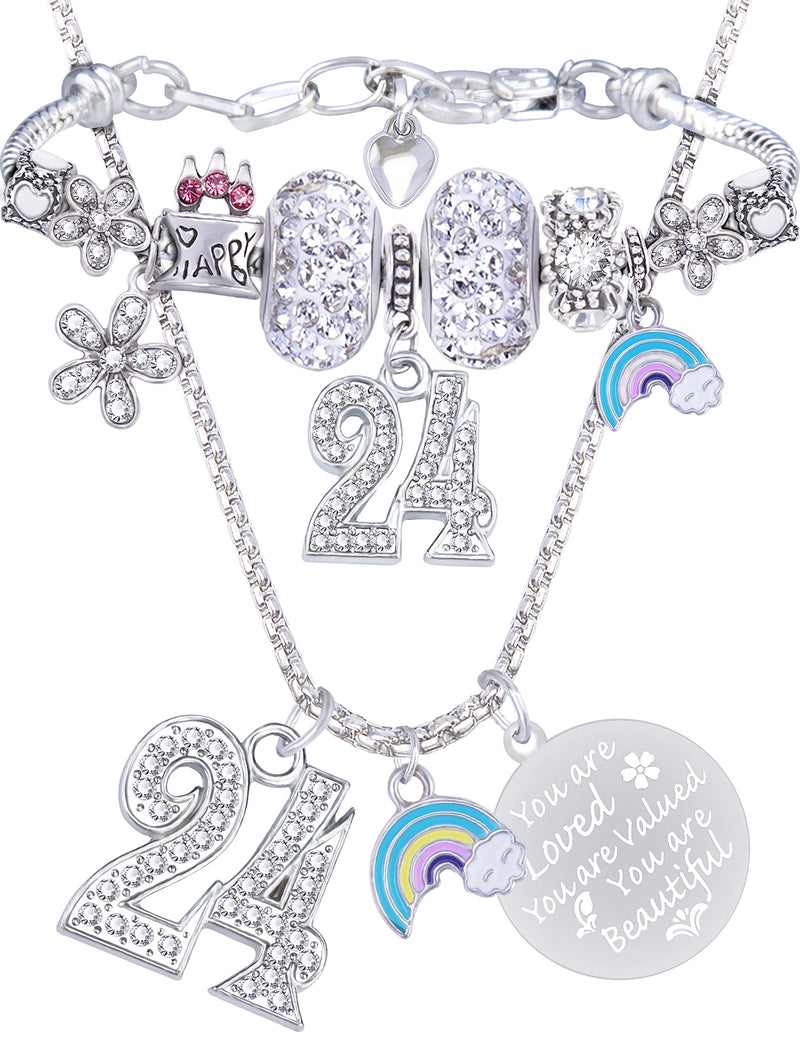 24th Birthday,24th Birthday Gifts for Women,Gift for 24 Year Old Female,24th Girl Birthday