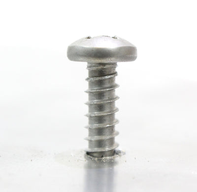 8 x 1/2" Self Tapping Stainless Steel Metal Screw, (100 Pack) Phillips Pan Head Self