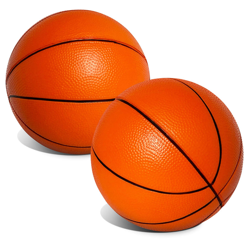 Mini 5 Orange Foam Basketballs for Skywalker Sports Trampoline Basketball Hoop Game